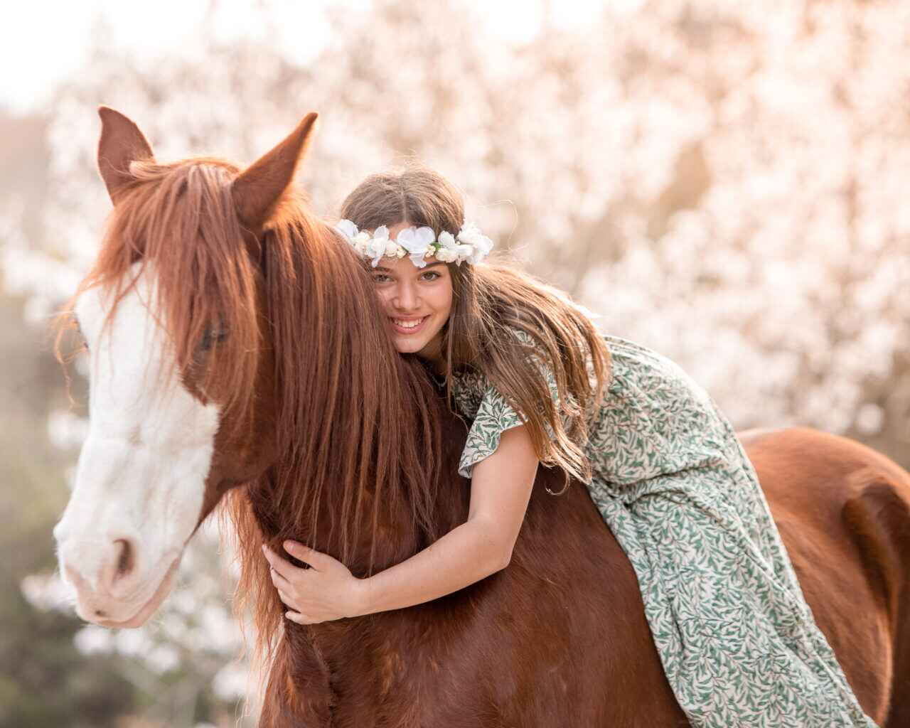 pack completo caballo de las sesiones fotográficas con caballos