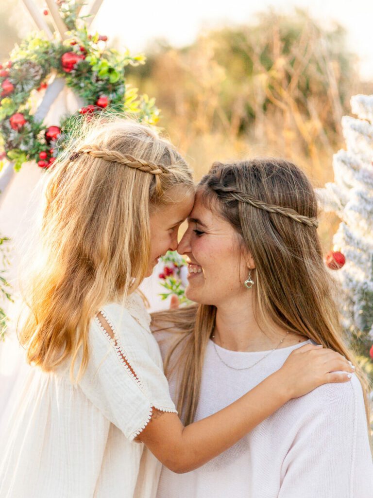 Sesion de fotos de navidad