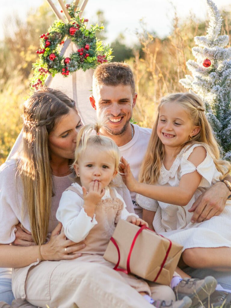 Sesion fotografica de navidad sitges